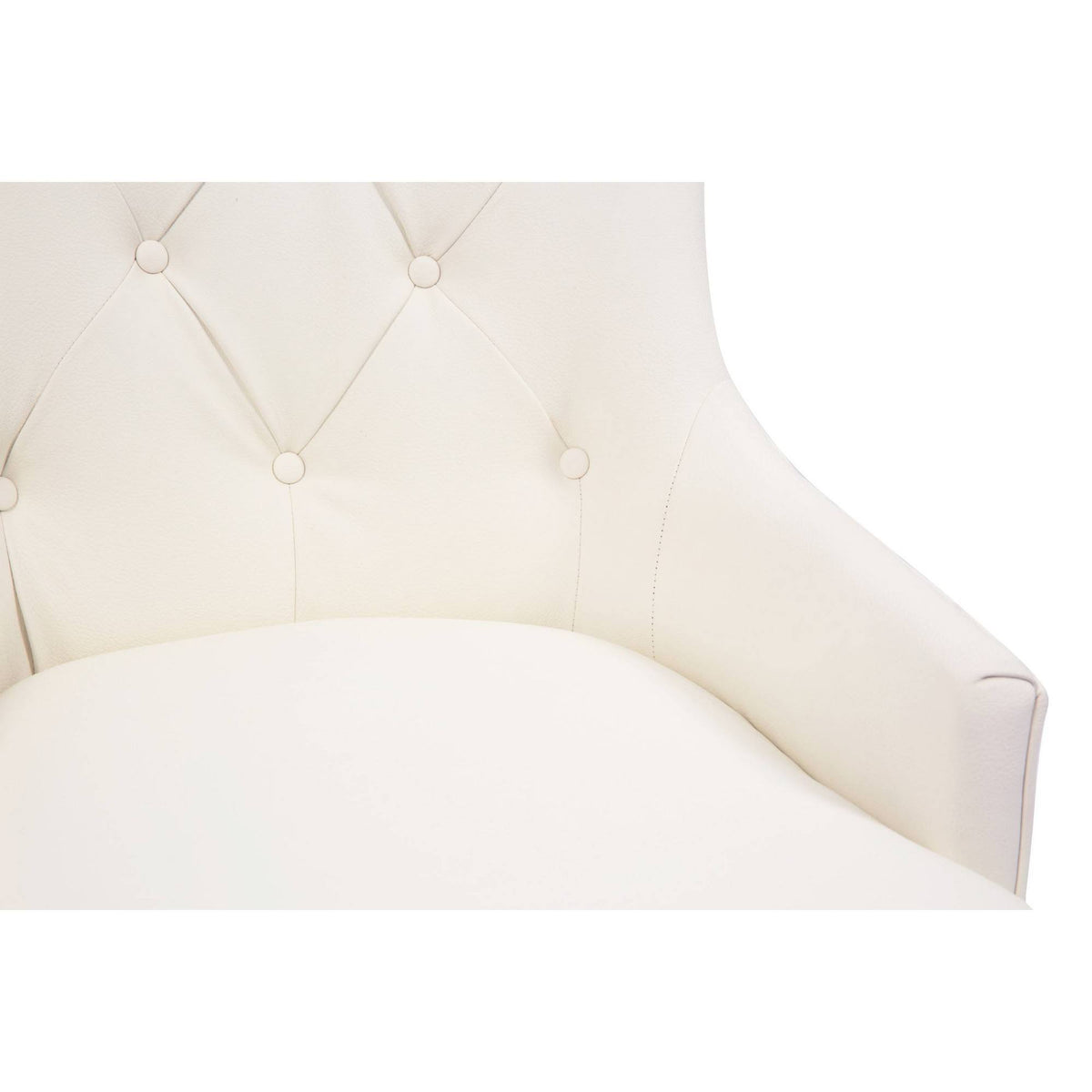 Button Tufted PU Leather Dining Side Chair C561446
