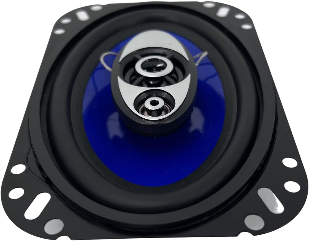 4x6 in 3-Way Coaxial Car Speakers 4 Ohm D167