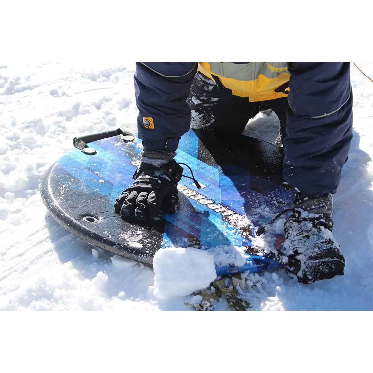 6 Pack Foam Saucer Disc Snow Sled H807529