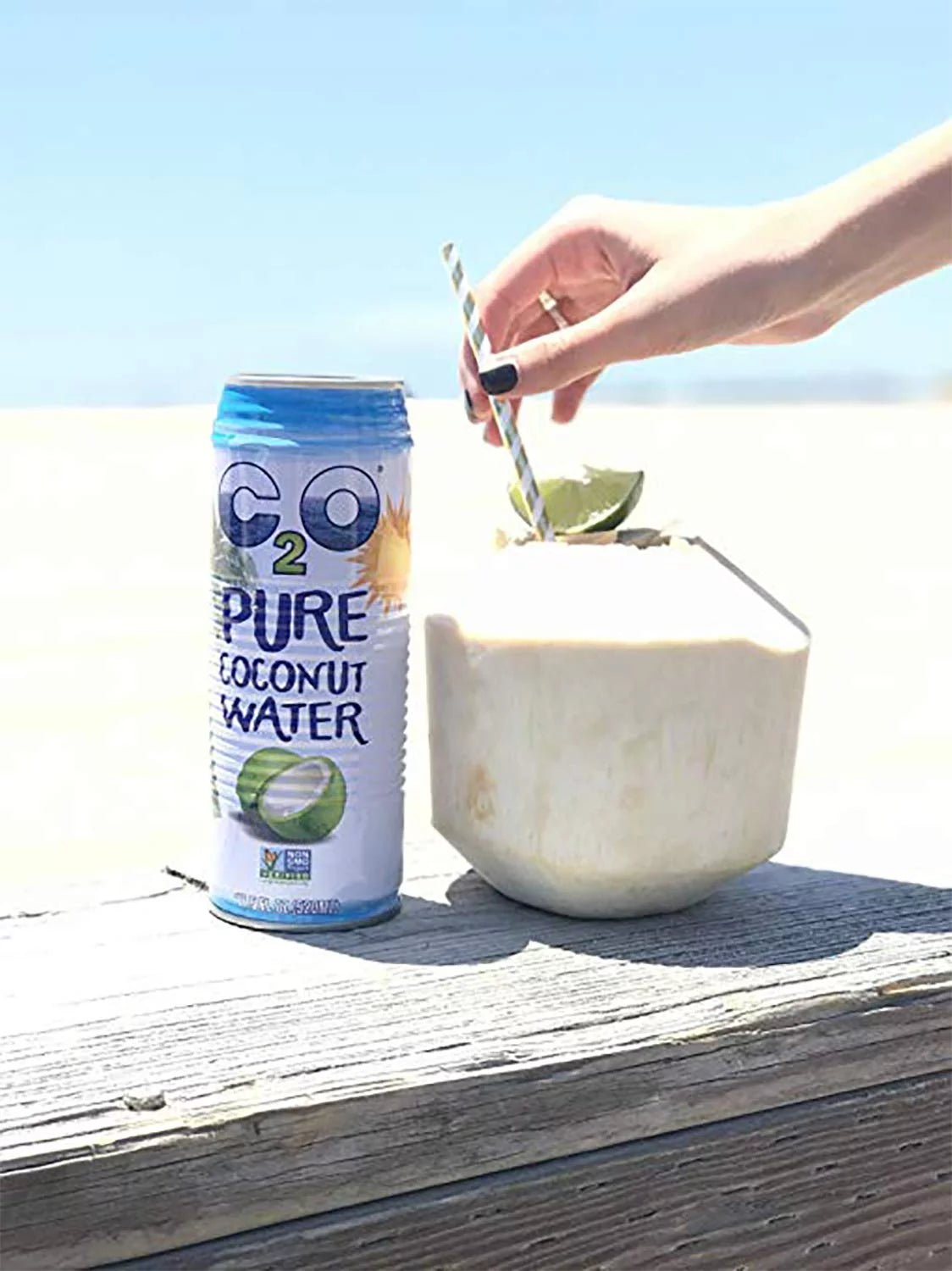 17.5 FL OZ Pack of 12 Pure Coconut Water G7838