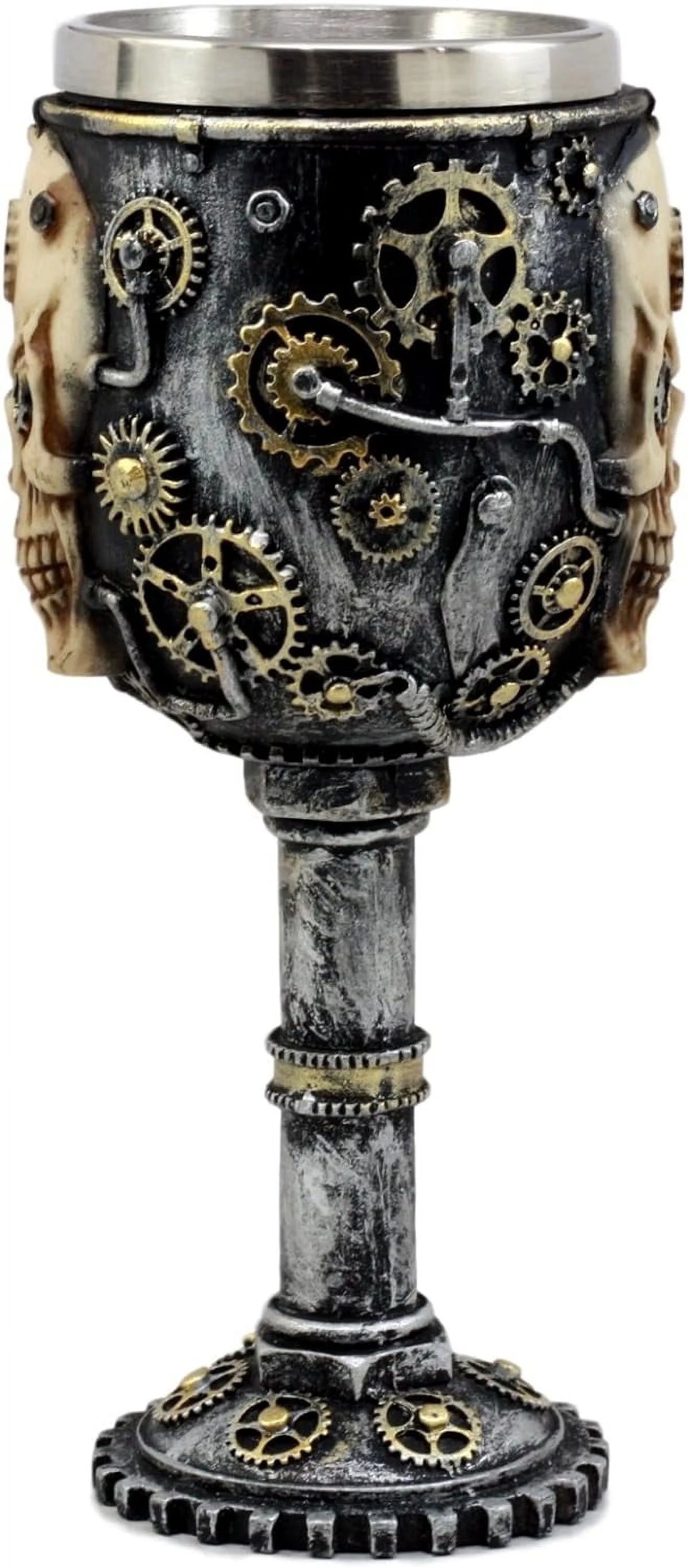 Silver 6Oz Wine Goblet Cup Figurine D871