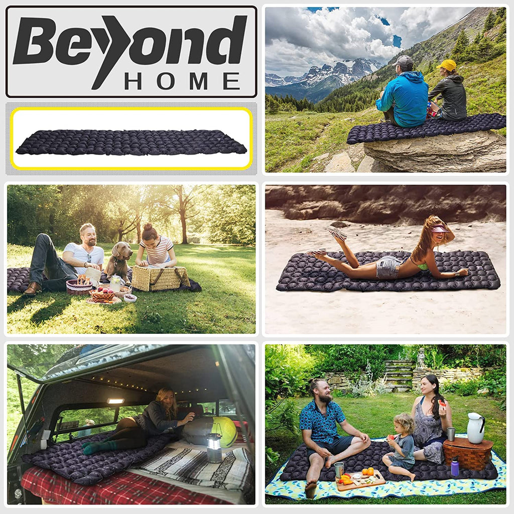 Navy Blue One Person Camping Mattress Z29862