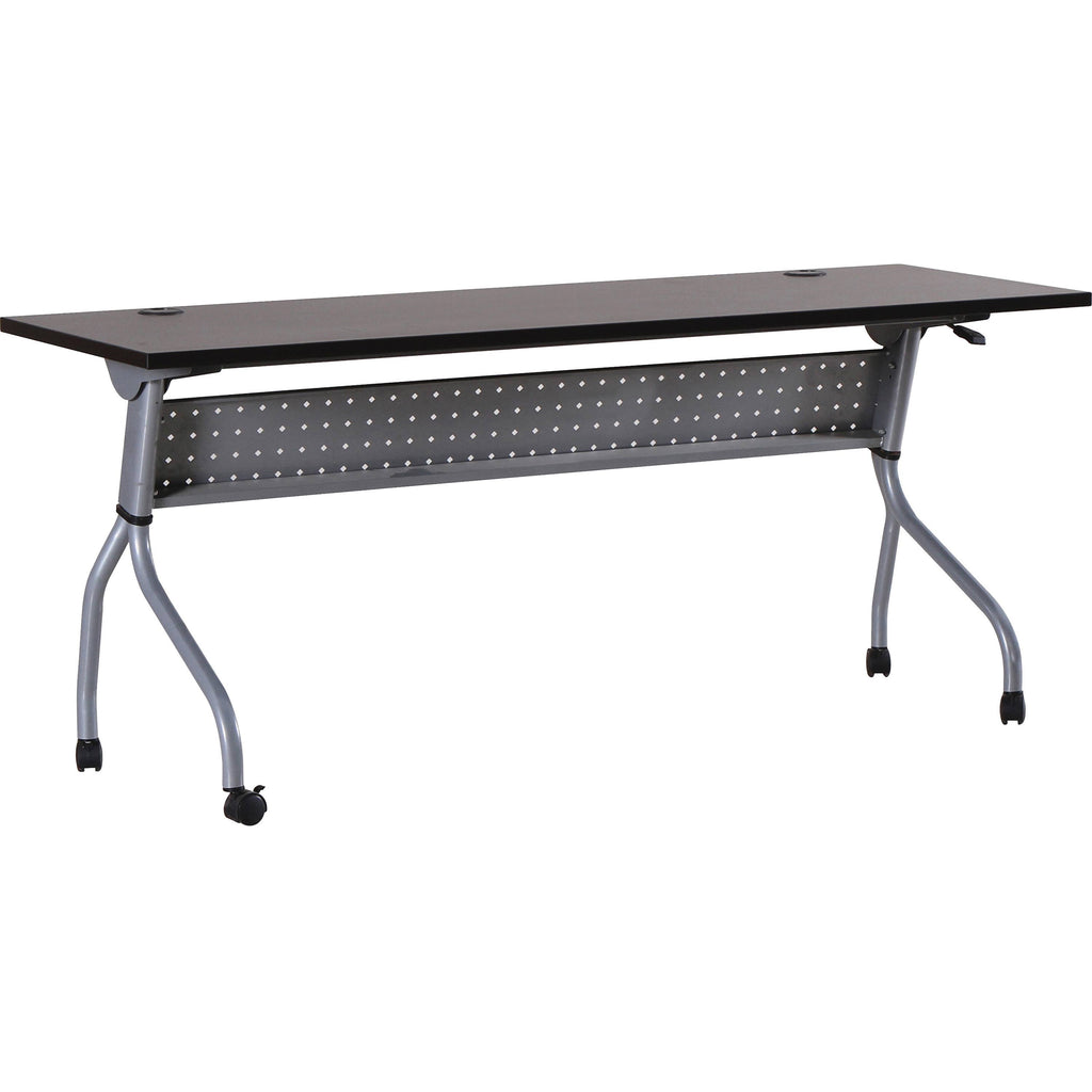Espresso Silver Training Table T566532