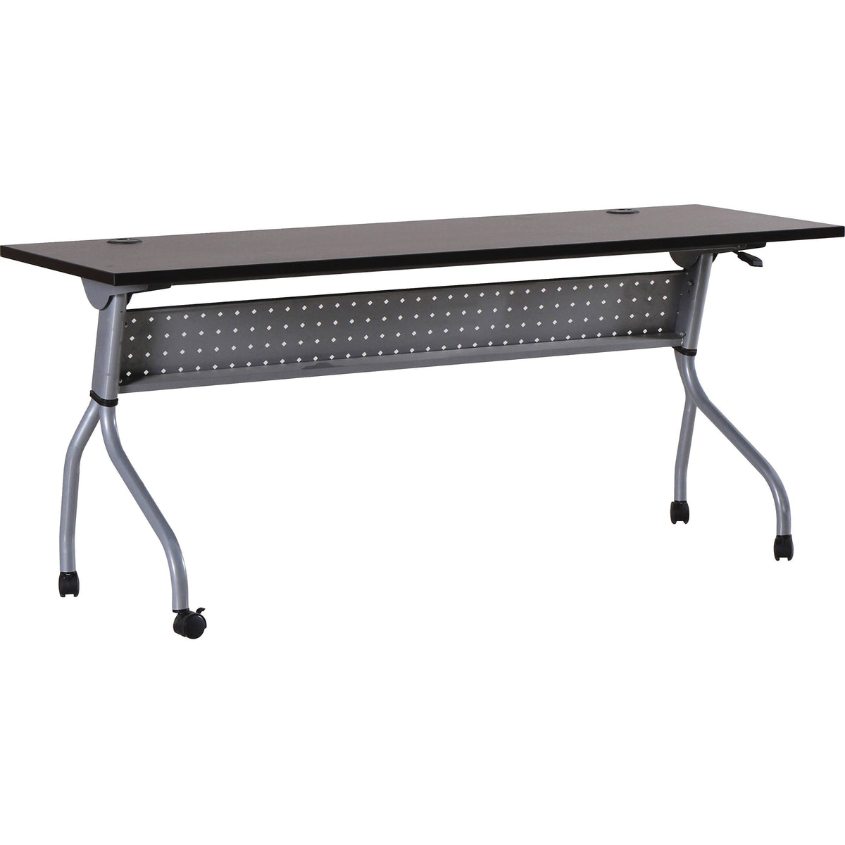 Espresso Silver Training Table T566532