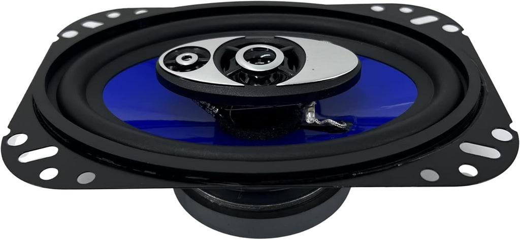 4x6 in 3-Way Coaxial Car Speakers 4 Ohm D167