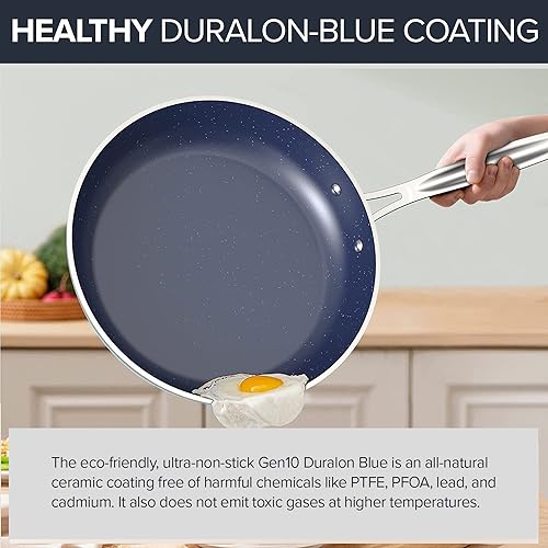 7pc Ceramic Nonstick Cookware Set P2703
