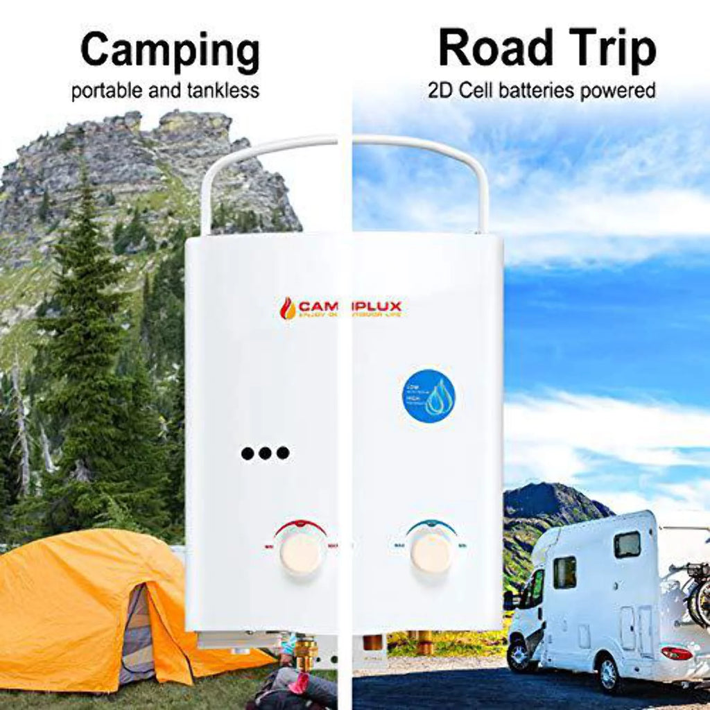 5L 1.32 GPM Portable Propane Tankless Water Heater C787