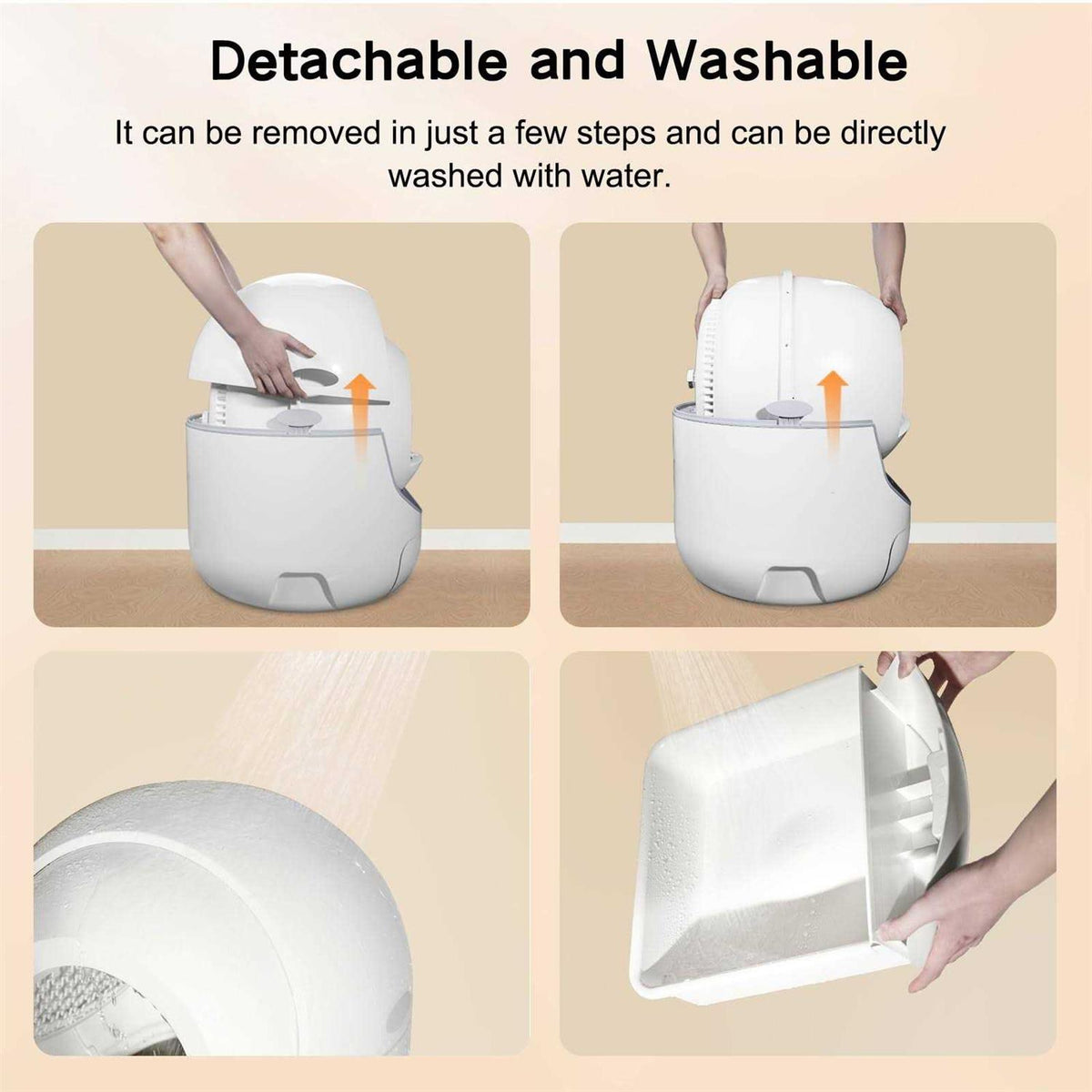 Self Cleaning Cat Litter Box D6812