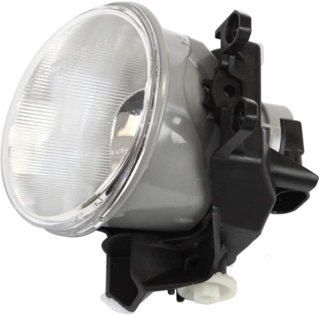 Fog Light Assembly for Toyota Prius C 2012 2013 2014 Driver and Passenger Side Pair Halogen Round W9259
