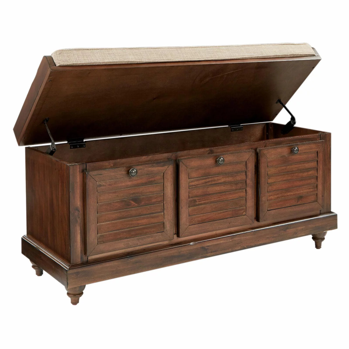 Wood Storage Bench X79636