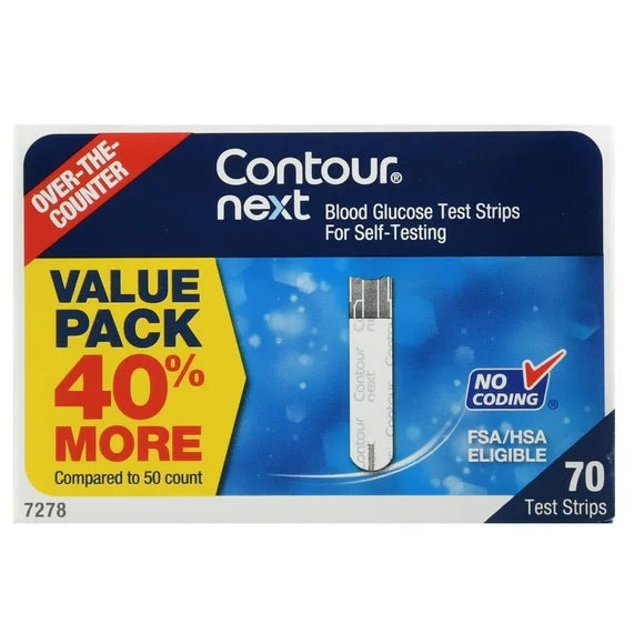 Blood Glucose Test Strips 70 Count N713
