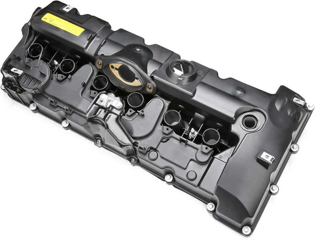 N52 Engine Valve Cover Kit with Oil Cap, Gaskets, Spark Plug Seals, Bolts H244