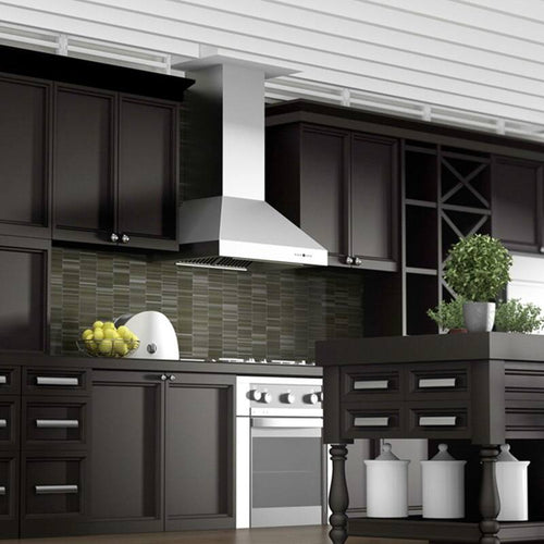 30 in. 400 CFM Convertible Wall Mount Range Hood Stainless Steel C23979