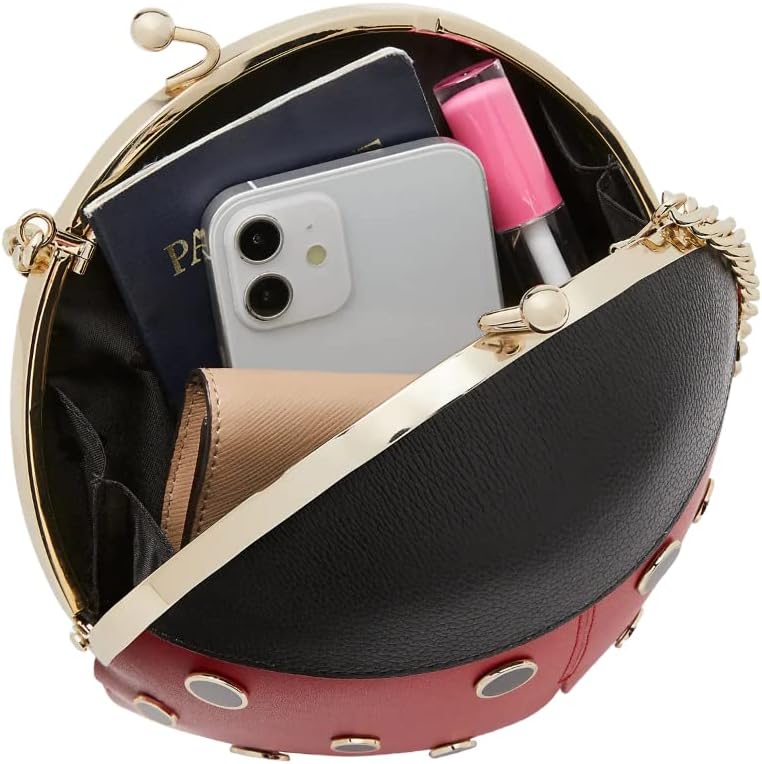 Ladybug Red 3D Crossbody Handbag D384