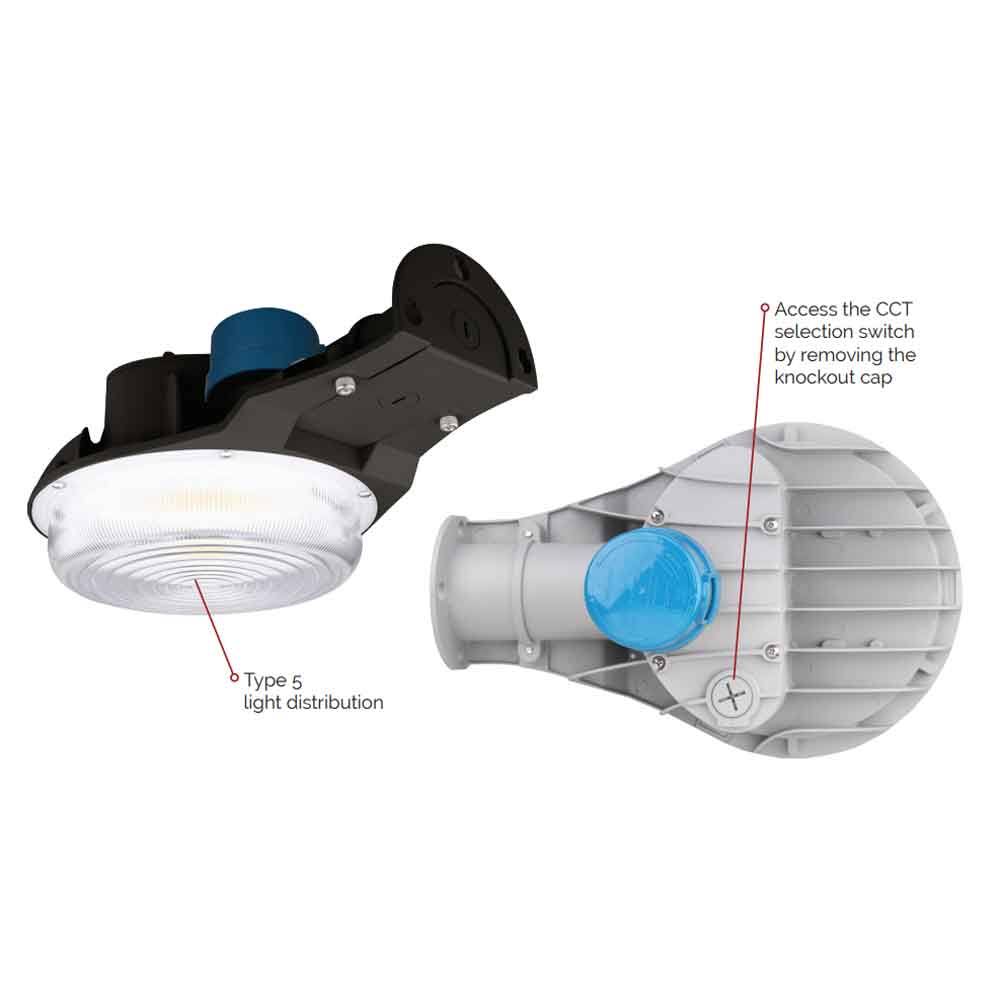 60 Watt LED Area Light with Photocell K30351