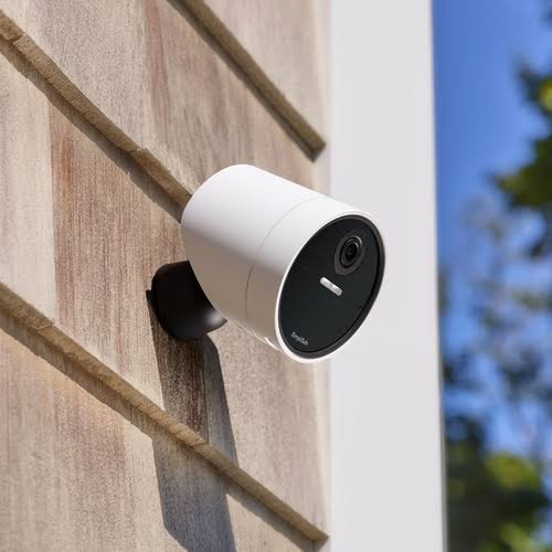 Wireless Outdoor Security Camera White X780505