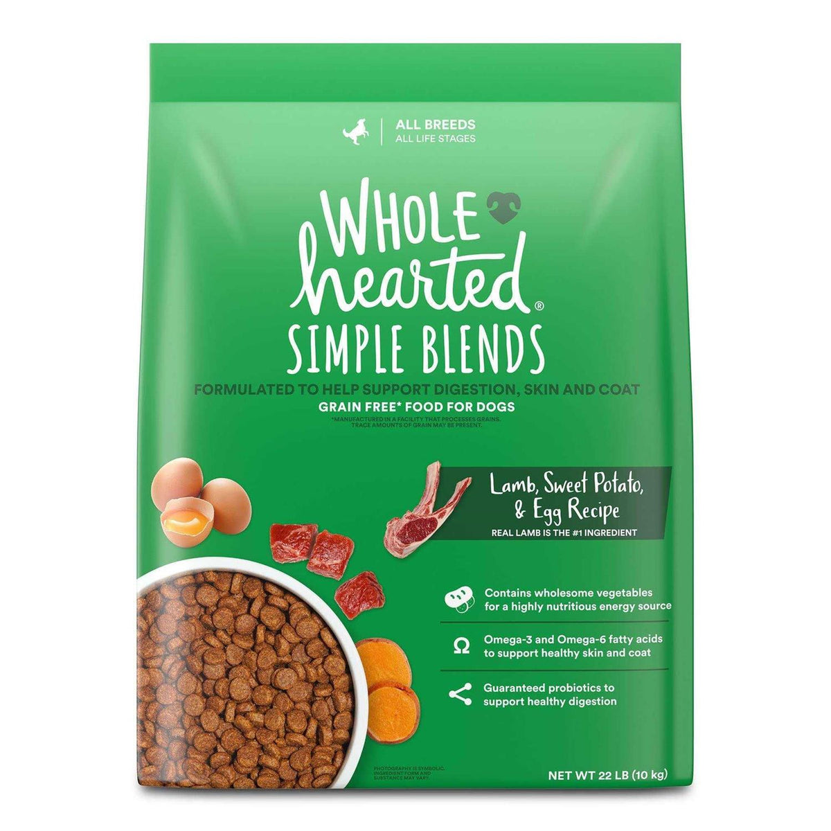 Lamb Sweet Potato & Egg Recipe Dry Dog Food Q367207