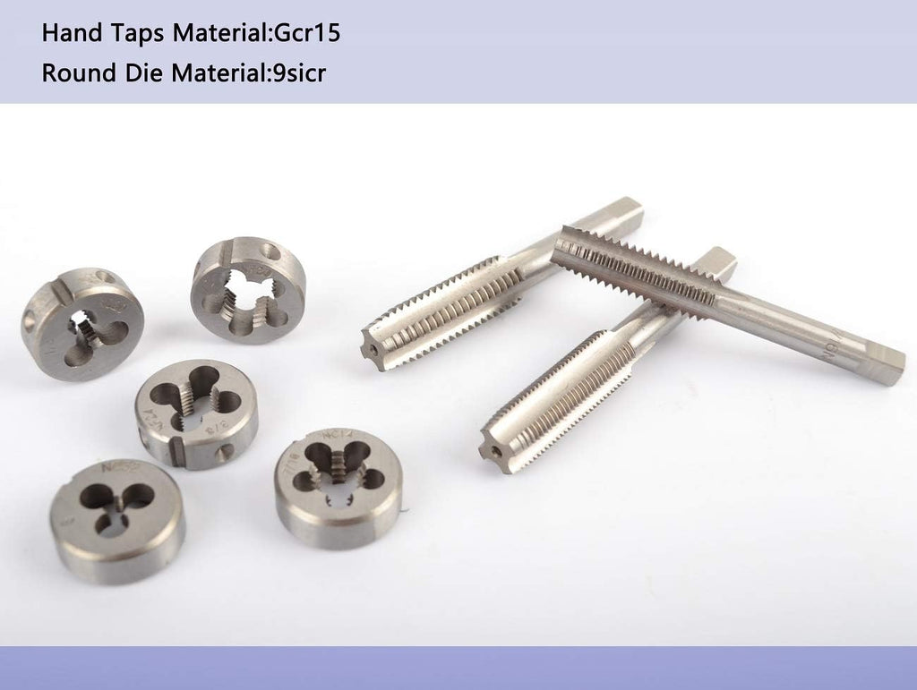 60-Pieces Tap and Die Set Metric and SAE Standard U21478
