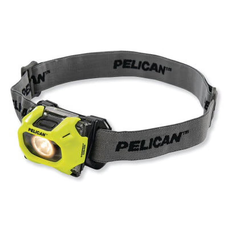 Yellow LED Headlight, 3-AAA Alkaline, 72 Lumens D326