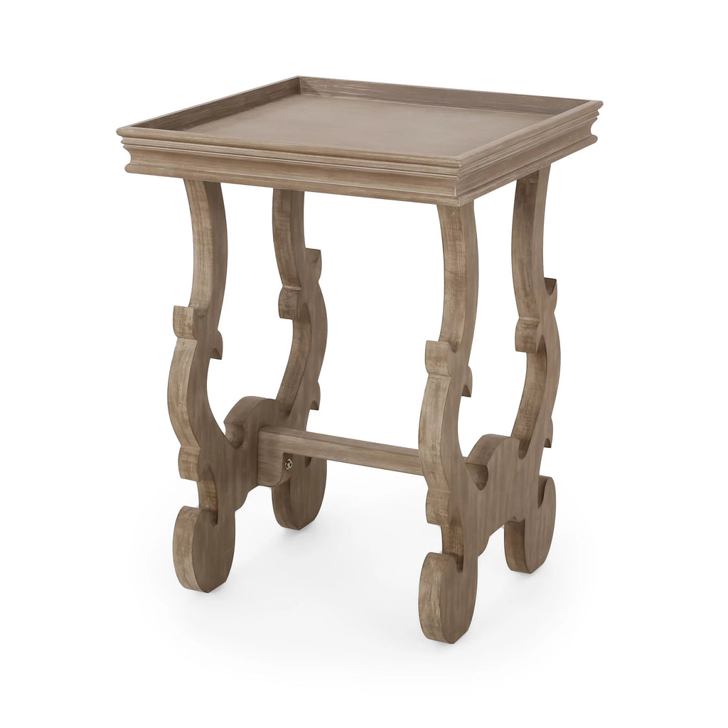 Faux Wood Accent Table Z56179