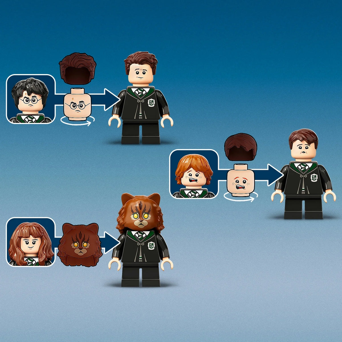 LEGO Harry Potter Hogwarts Polyjuice Potion Mistake with Minifigures I5234