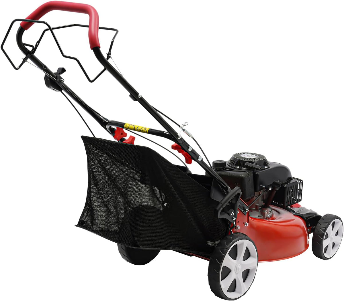 Self Propelled 20-inch 140cc 4-Stroke Gas Lawn Mower with Bagger M624419