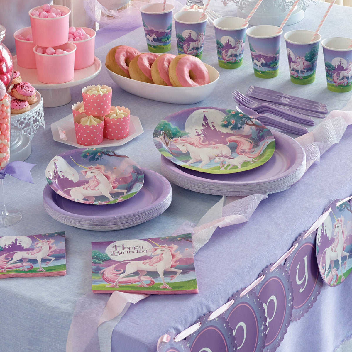Unicorn Fantasy Favor Bags, 8 pk Z524