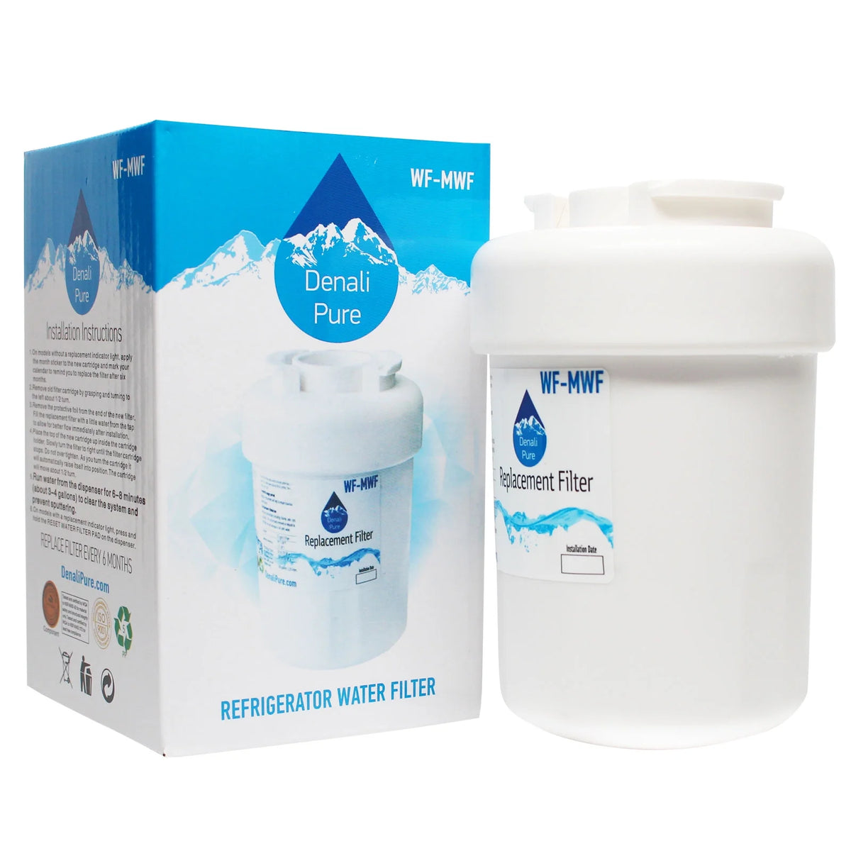5-Pack Replacement Refrigerator Water Filter Cartridge H55214