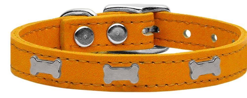 Purple Genuine Leather Dog Collar L36622