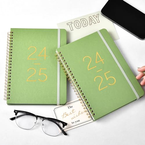 Weekly Monthly Planner 6.4" x 8.5" with Twin-Wire Binding A2487