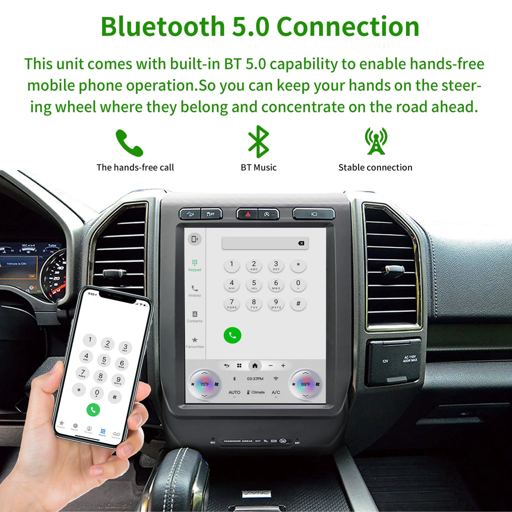 Car Radio CarPlay Stereo Android Head Unit Multimedia Player S5748