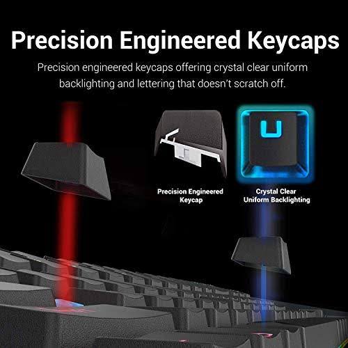 87 Key RGB Backlit Mechanical Gaming Keyboard J162