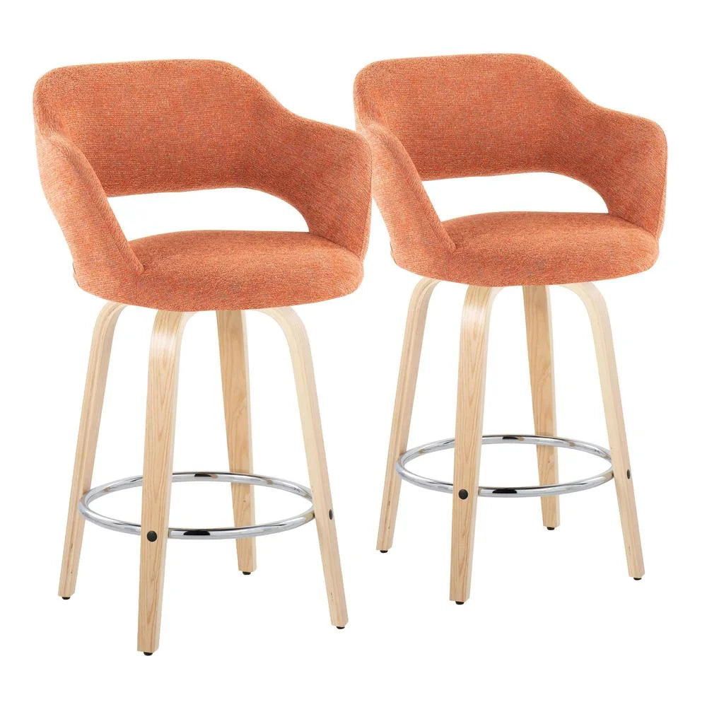26" Fixed-Height Counter Stool Set of 2 Z45623