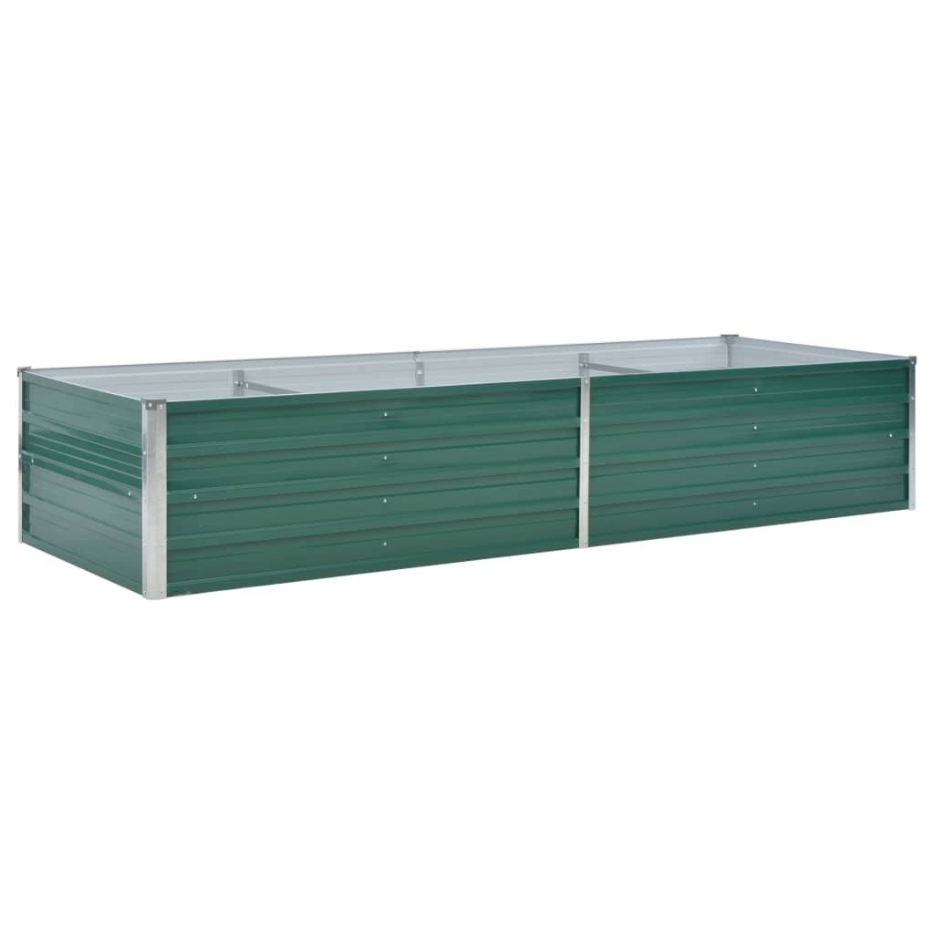 Galvanized Steel Garden Raised Bed Gray O533