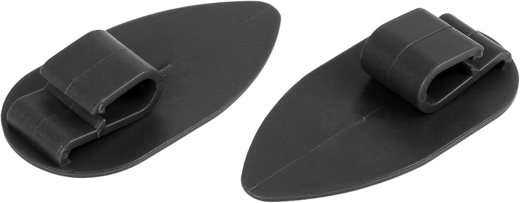 Black 20pcs Car Floor Mat Clips Q902941