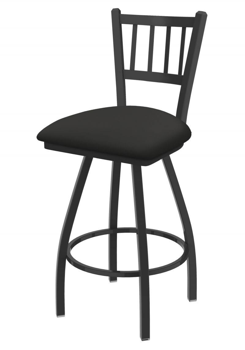 36x22 Swivel Extra Tall Bar Stool with Pewter Finish and Iron Seat A959