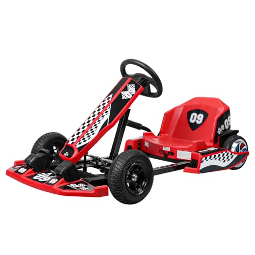 Red Electric Drift Go Kart 350W 16 MPH 36V S23132