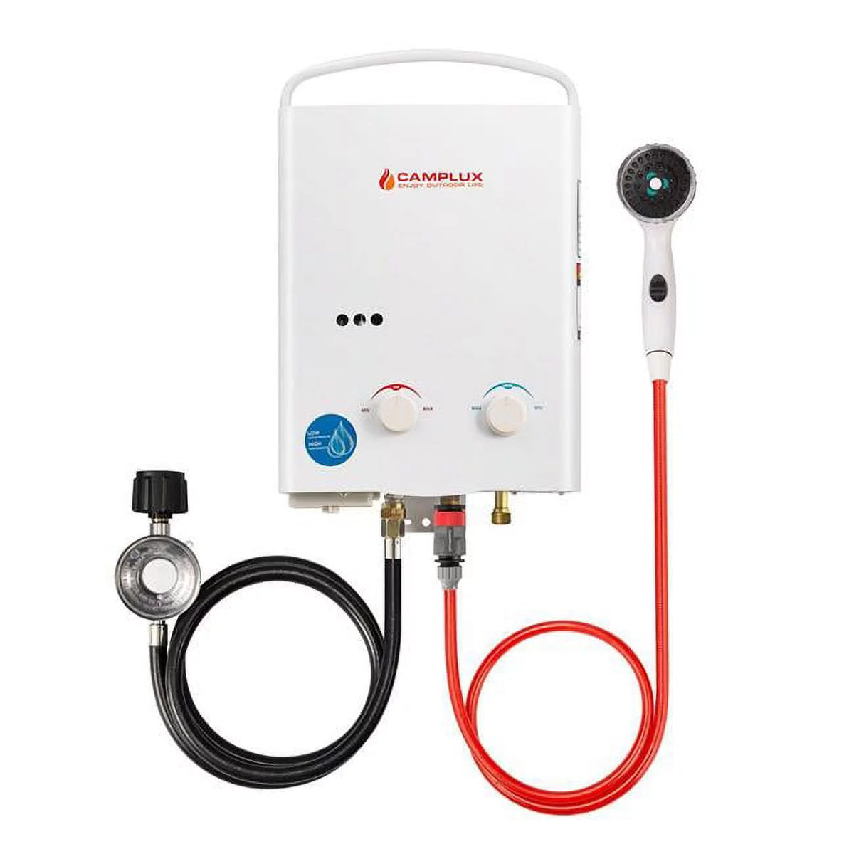 5L 1.32 GPM Portable Propane Tankless Water Heater C787