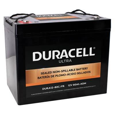 12V 80AH AGM SLA Battery with M6 Insert Terminals R4079
