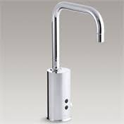 Polished Chrome Touchless Deck-Mount Faucet P9069