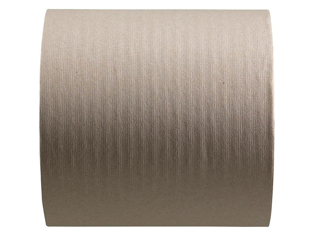 Brown Nonperforated Hardwound Roll Paper Towel 6 Rolls U21524