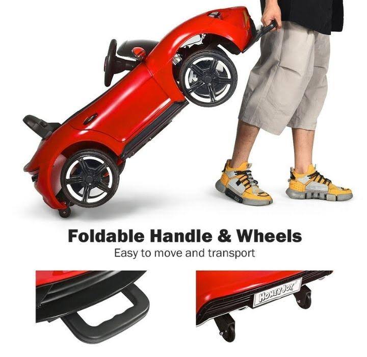 Red 12V Kids Ride on Car with MP3 and LED Light M977242