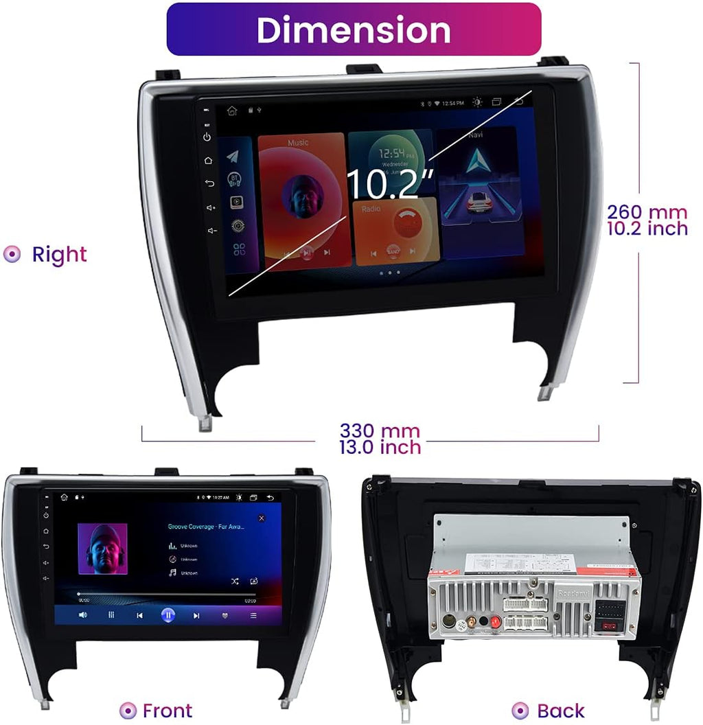 Car Stereo Bluetooth Radio with Touch Screen Q907698