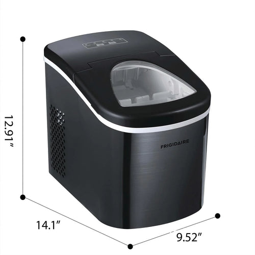 2.3 Qt. Stainless-Steel Counter Top Ice Maker Y53064