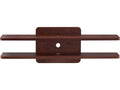 Vintage Walnut 2-Shelf Floating TV Stand V64448