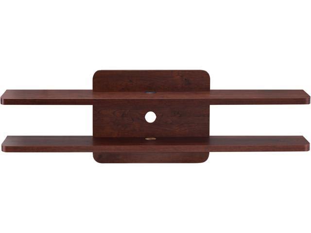Vintage Walnut 2-Shelf Floating TV Stand V64448