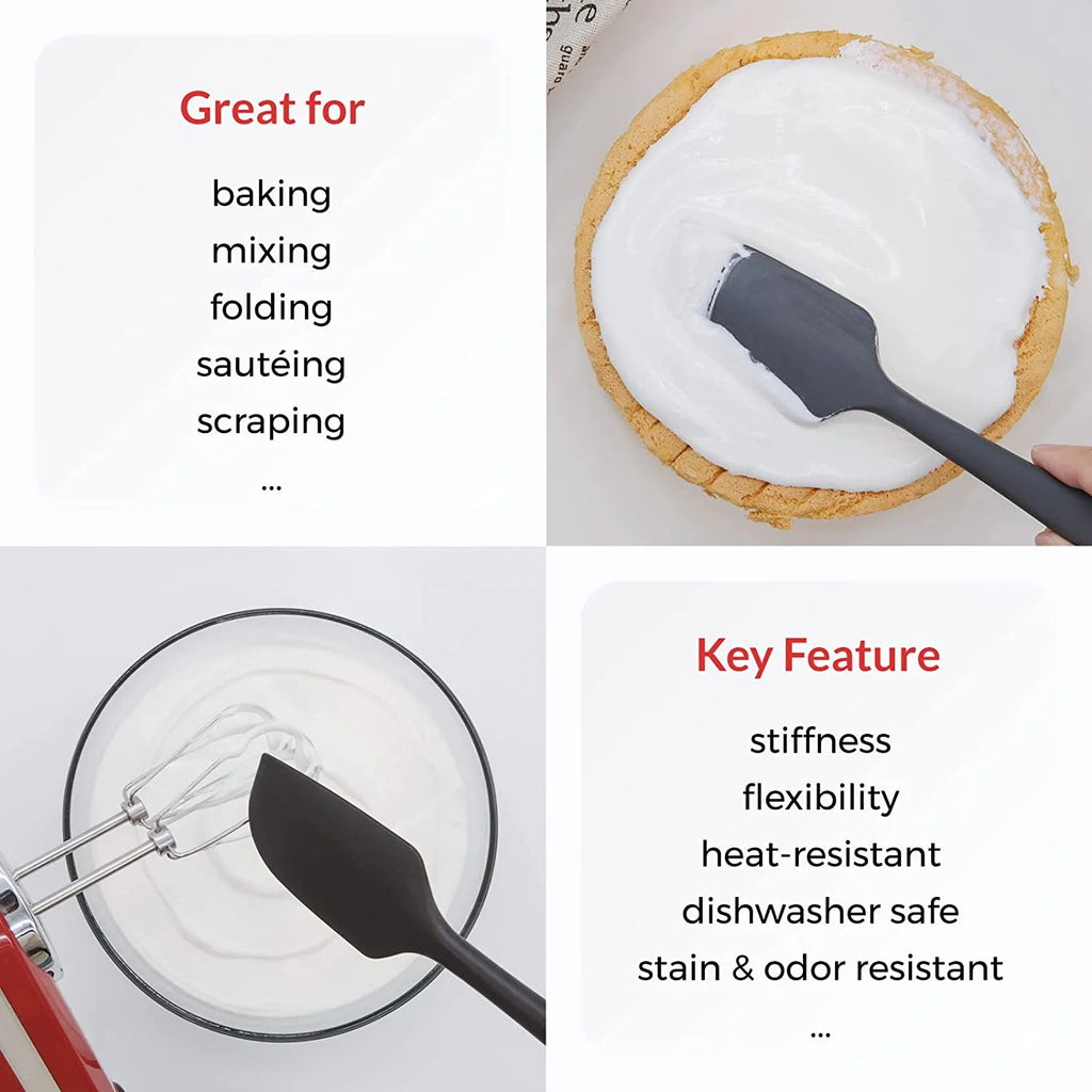3 Piece Silicone Spatula Set Q384175
