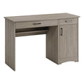 Contemporary Gray Engineered Wood Computer Desk M927504