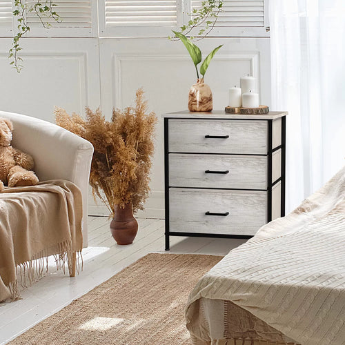 3 Drawer Nightstand M7630