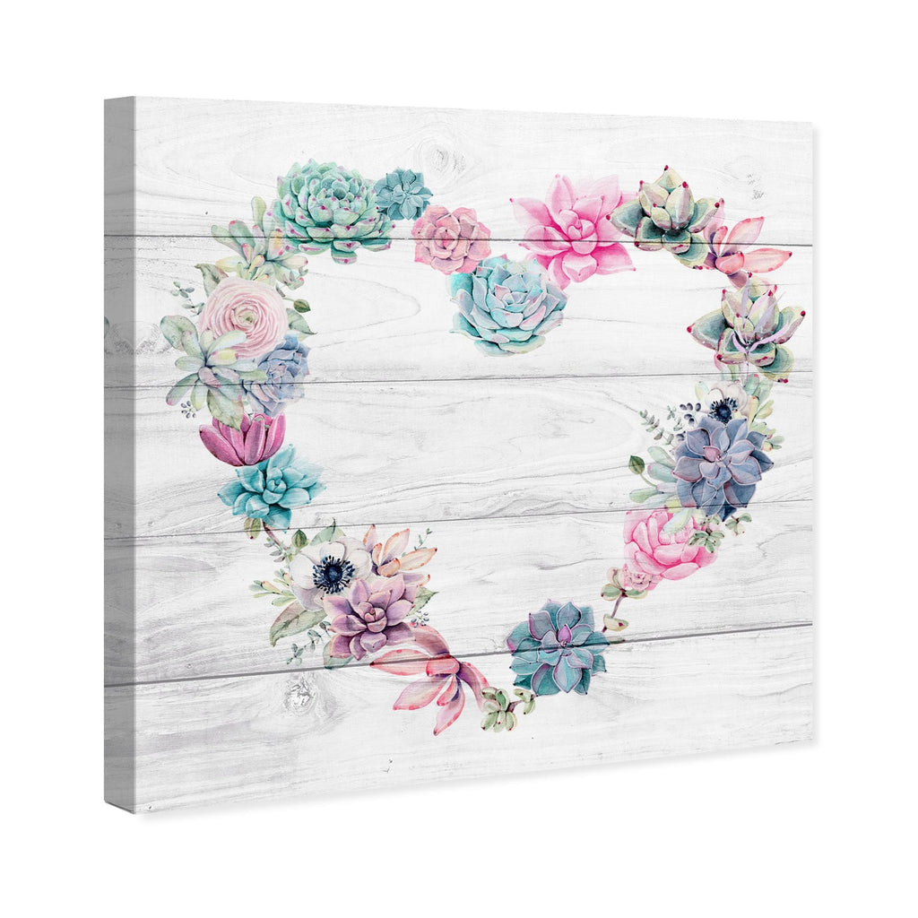 Pink Botanical Canvas M170